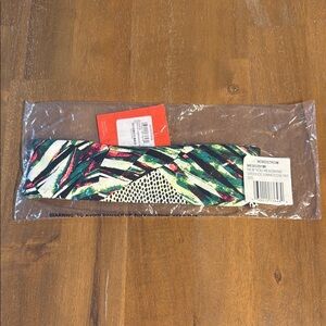 Zella Nordstrom Green and Pink Patterned Headband
